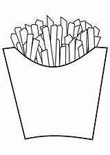 Chips Coloring Pages Printable Edupics Large sketch template