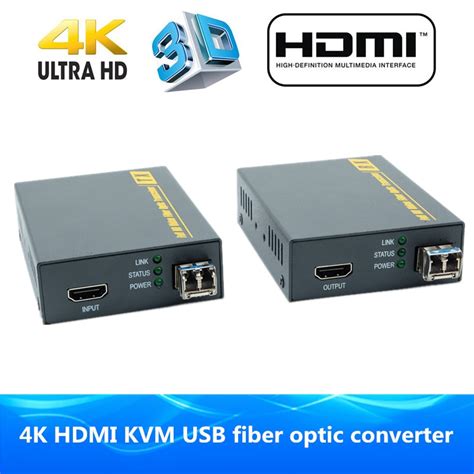 hdmi fiber optic usb kvm extender km  fiber  hdmiv fiber optical audio converter