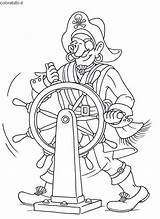 Pirati Barca Cartoni sketch template