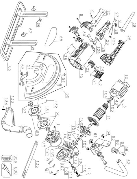 dewalt  parts list dewalt  repair parts oem parts  schematic diagram