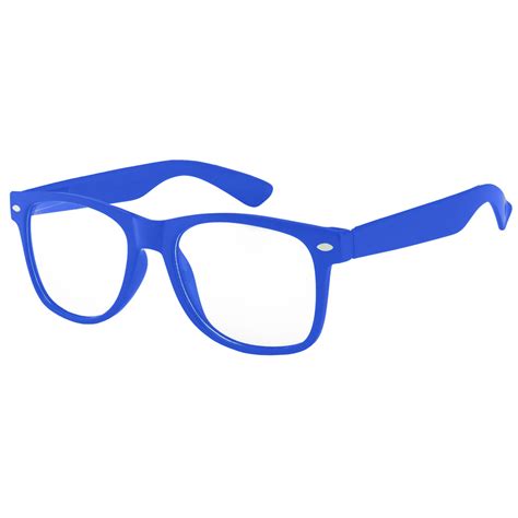 retro clear blue plastic frame sunglasses rec001bl one pair online