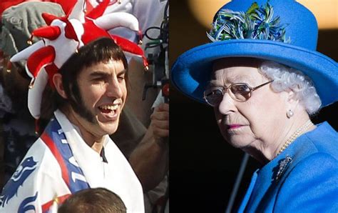 omg sacha baron cohen is filming scenes of the queen catching hiv for