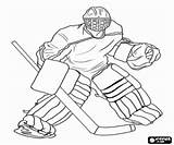 Eishockey Ghiaccio Torwart Malvorlagen Portiere Hielo Hokej Gelo Colorare Goalie Portero Bramkarz Eis Dibujos Goleiro Hóquei Ausmalbild Sportarten Sporty Malvorlage sketch template