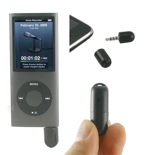 mini microphone  ipod touch  itech news net