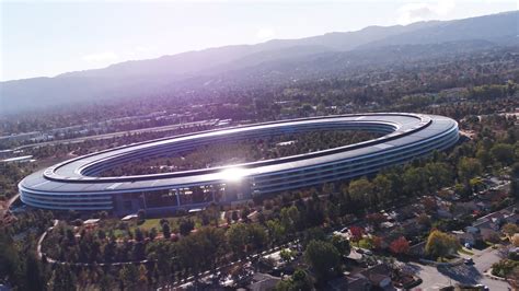 drone update proves apples  headquarters  coming  nicely