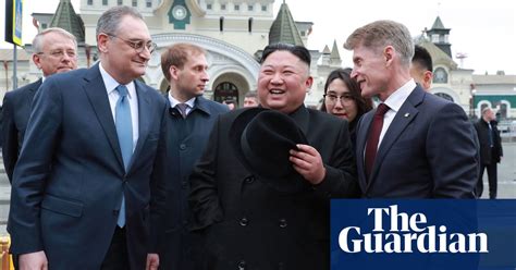 kim jong un in russia in pictures world news the guardian