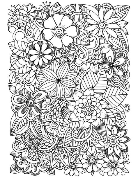 flower coloring pages skip   lou