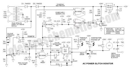 ac power monitorelectronics project circuts