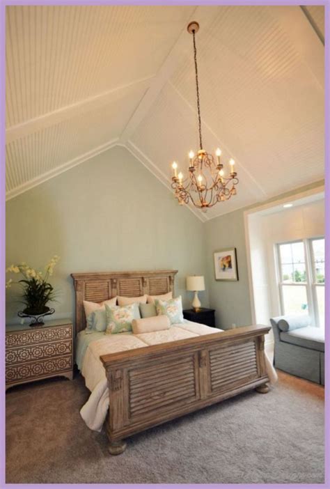 vaulted ceiling bedroom design ideas   inspiration master bedroom lighting living