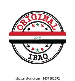 flag  iraq logo vector eps