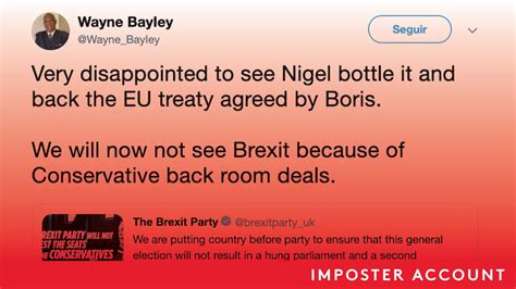 fake brexit party account fooled hundreds  twitter users   journalists