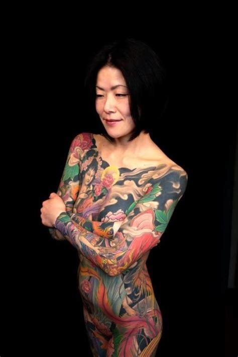 grandong tattoos japanese yakuza girl tattoo design seni