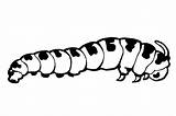Caterpillar Coloring Pages Clip Caterpillars Clipart Cliparts Butterfly Hungry List Popular Comments sketch template