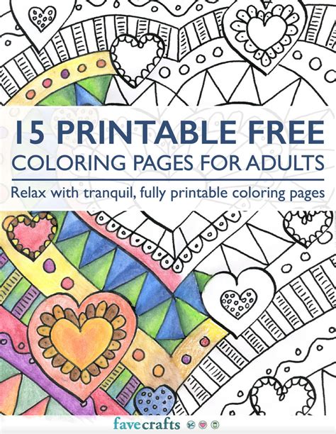 printable pattern coloring pages