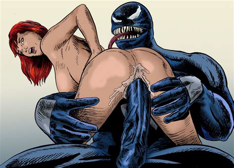 bouncing on venom s dick mary jane watson nude porn superheroes