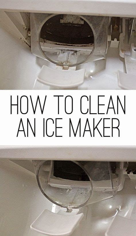 diy projects   clean  ice maker  water dispenser