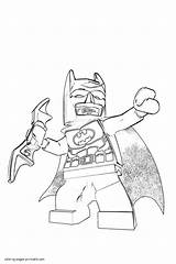 Batman Lego Coloring Pages Printable Sheets Print Look Other sketch template