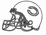 Coloring Helmet Pages Football Bears Chicago Vikings Minnesota Viking Drawing Printable Bronco Ford Broncos Color Easy Lacrosse Nfl Print Helmets sketch template