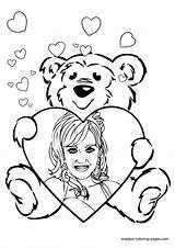 Perry Katy Coloring Pages Valentines Print Getcolorings Getdrawings sketch template