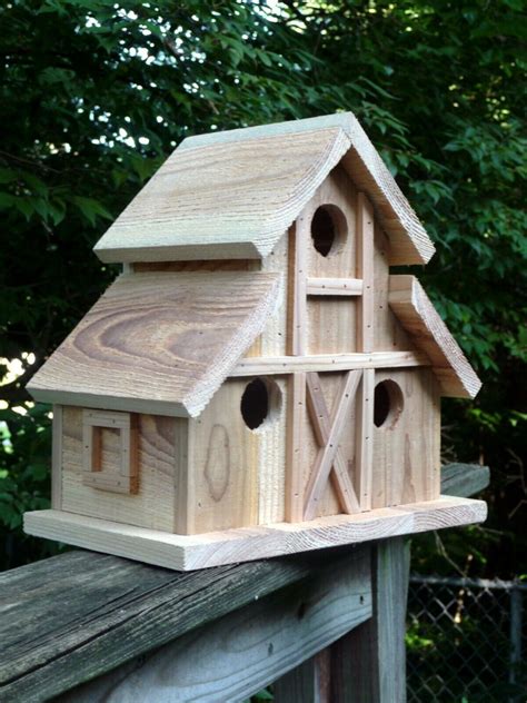 birdhouse folk art primitives  nest bird house barn dollhouse display ebay birdhouses