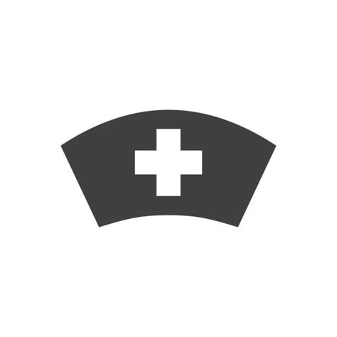 nurse hat vector