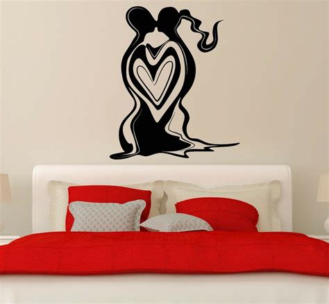 Wall Stickers Vinyl Decal Abstract Love Couple Romantic