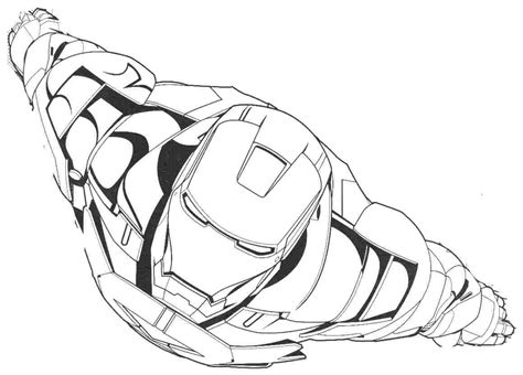 iron man flying coloring pages  getdrawings