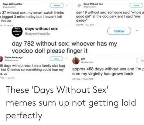 Days Without Sex Memes Twitter Viral Memes
