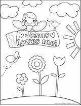 Jesus Coloring Loves Pages Sheets School Sunday Printables Colouring Kids Sheet Nicodemus Printable Print God Easter Bible Preschool Laugh Live sketch template