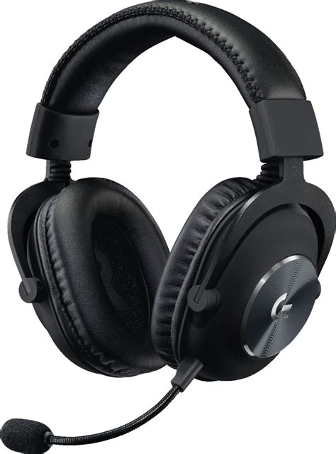 logitech  pro wired stereo gaming headset  windows black    buy