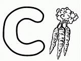 Carrot Coloring Pages Cow Carrots Kids Alphabet Popular Coloringhome Crafts Coloringbay Comments sketch template
