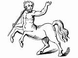 Centauro Centaur Ausmalbilder Zentaur Mitologia Ausmalbild Grega sketch template