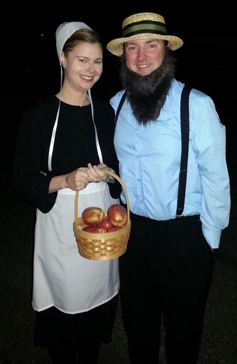 Awesome Couples Halloween Costume Amish Couple Beard Halloween