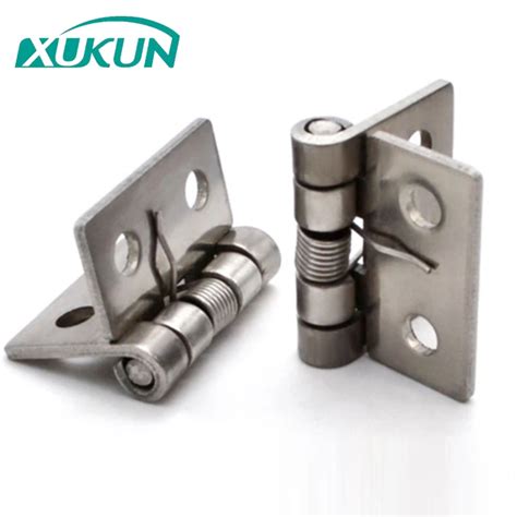xk high quality  closing stainless steel small spring loaded hinges  car trunk buy