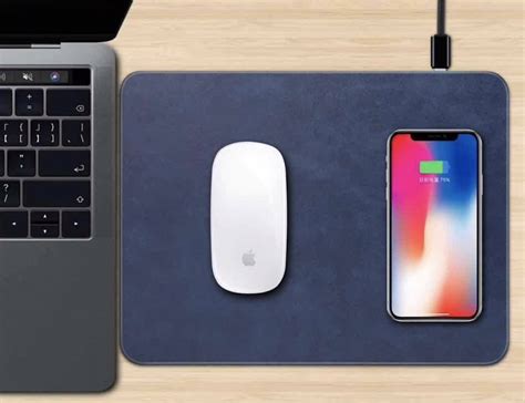 mouse pad wireless charger gadget flow