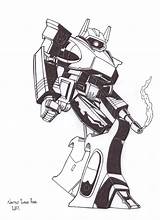 Shockwave Transformers G1 Hellbat sketch template