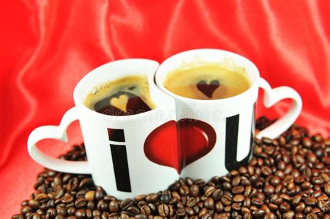 coffee love stock image image  beverages message