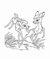 Bambi Coloring Pages Feline Fun Kids sketch template