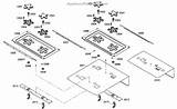 Assy Burner Thermador Appliancepartspros sketch template