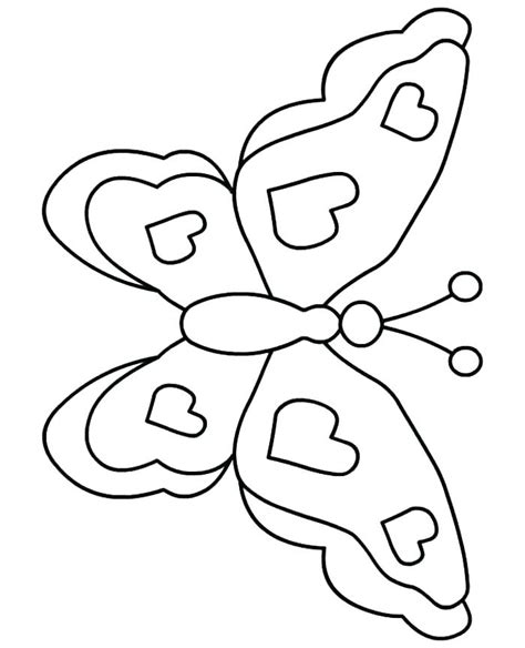 butterfly cartoon coloring pages  getdrawings
