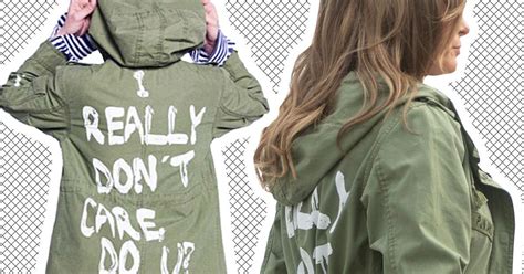 Melania Trump Wears ‘i Really Don’t Care’ Jacket To Border