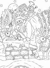 Nostalgisch Kerstmis Weihnachten Nostalgic Malvorlage Stimmen sketch template