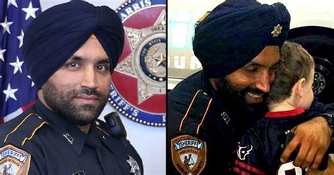 Lost A Hero First Texas Turbaned Sikh Cop Sandeep