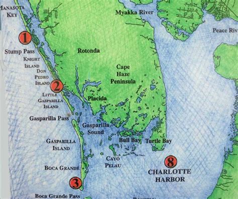 discover     string  islands gasparilla island florida keys islands map