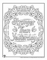 Colouring Stronger Woojr Abstract sketch template