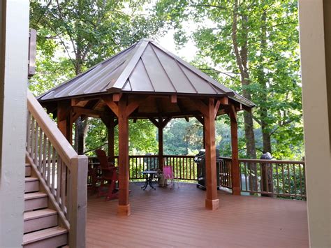 diy metal roof gazebo cool part diary stills gallery