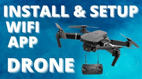 pro drone   connect drone  phone setup installation english tutorial youtube