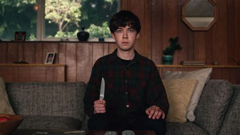 The Plaid Shirt Of James Alex Lawther In The End Of The Fucking World