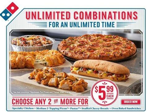 dominos pizza deals large  topping pizzas