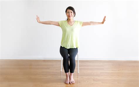 chair yoga  postures     sitting   chair